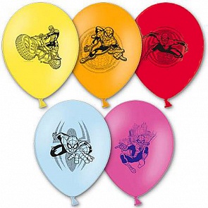 Набор шаров Marvel Человек Паук, 5 шт 30 см (Belbal, 1111-0330)